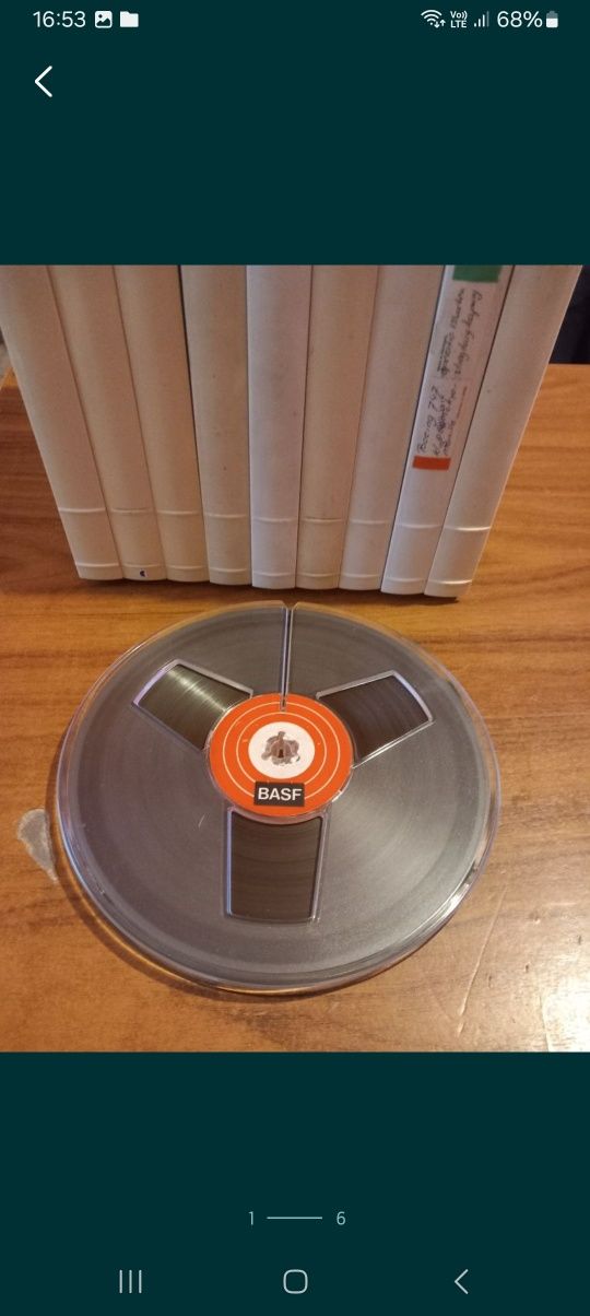 Benzi magnetofon 18cm agfa basf scotch muzica disco 80