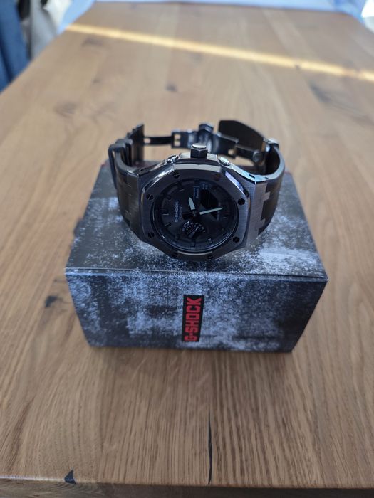 В гаранция! Casio G-SHOCK Solar GA-B2100 Royal-Oak mod