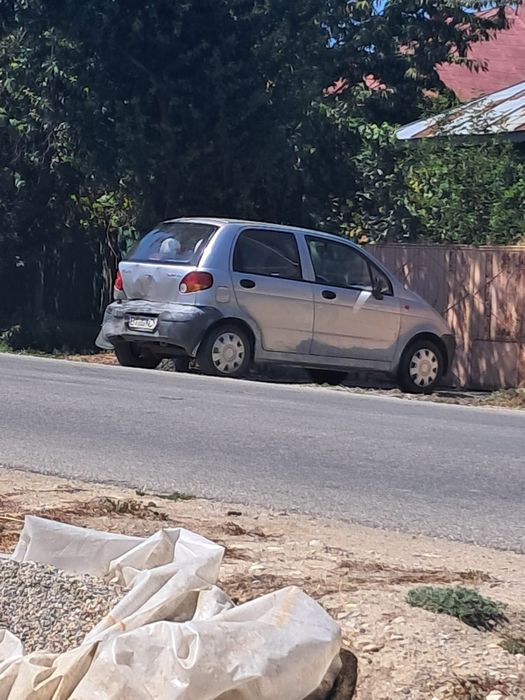 Matiz 2007 benzină – funcțional, avariat spate, fără acte