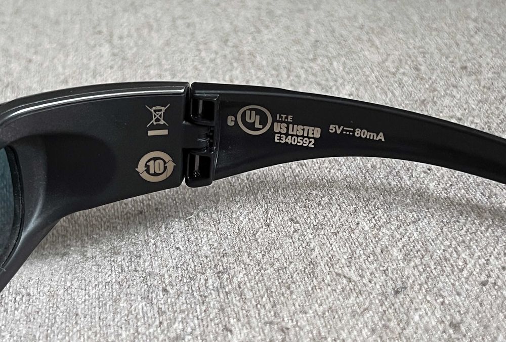 Ochelari 3D activi Panasonic TY-EW3D2MA originali compatibili TV 3D