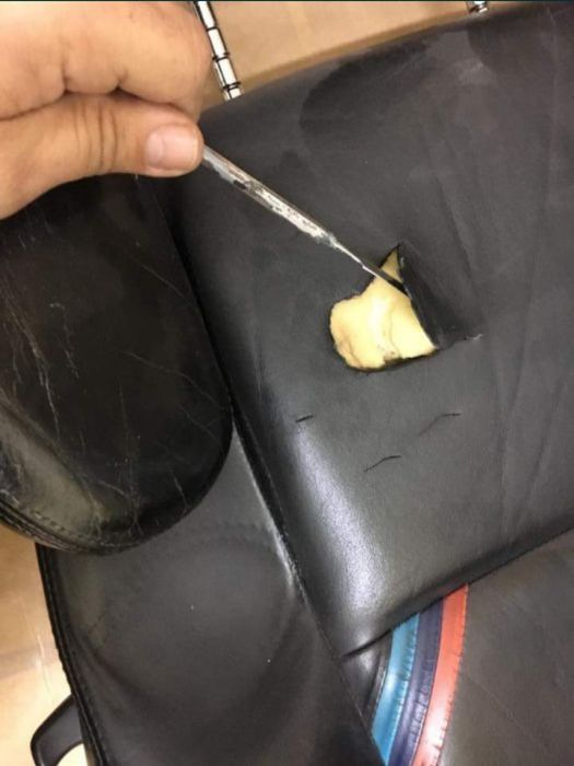Reconditionare scaune Vadere Bmw e46-Vindem vopsea piele