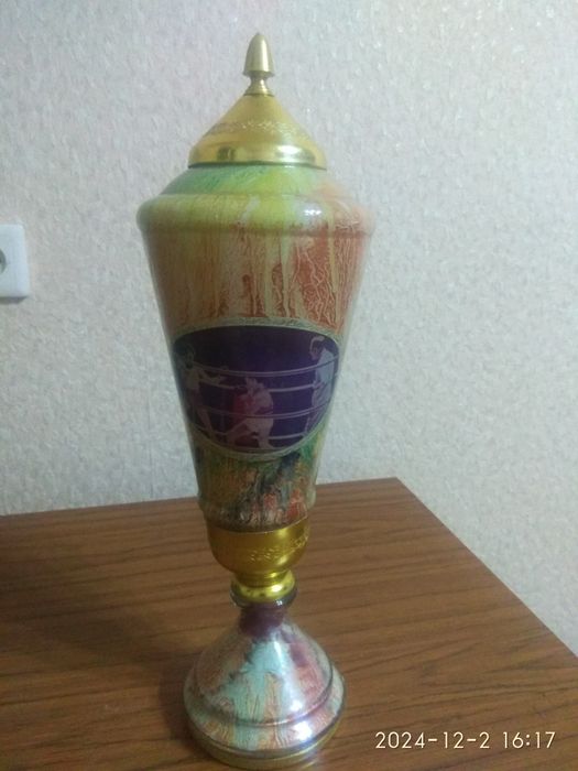 Кубок  по боксу и медаль по футболу