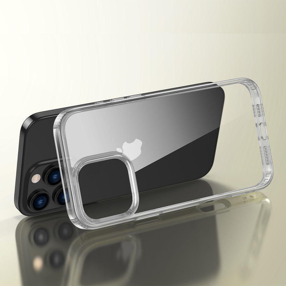 Кейс tech-protect flexair hybrid за iphone 16 pro - прозрачен