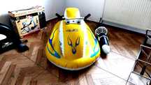 Scuter acvatic gonflabil cu motor electric