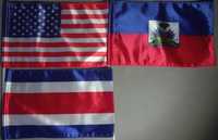 Drapelurile/steagurile tarilor Thailanda, Haiti, US/America noi