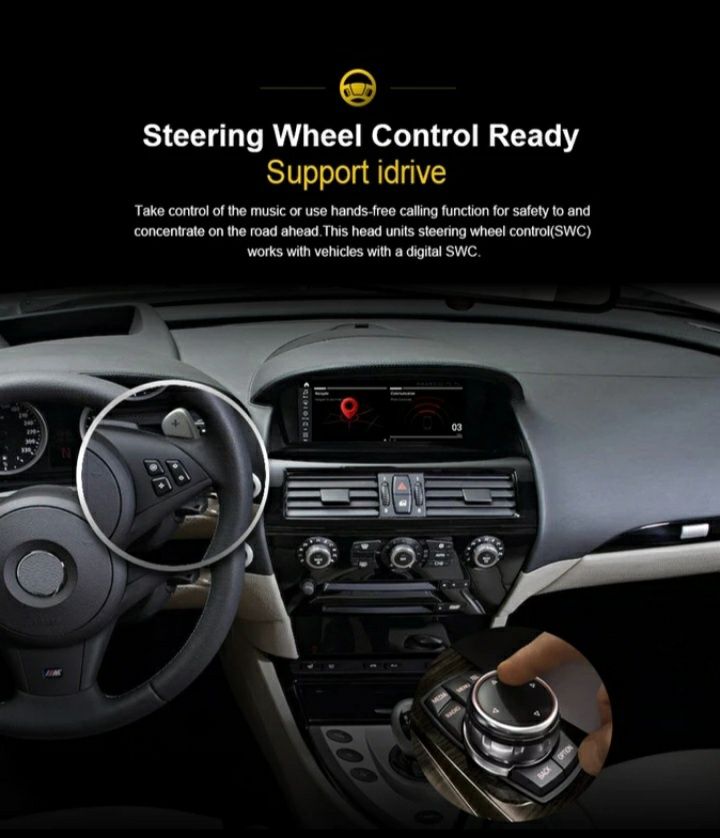 Android 14 Навигация Мултимедия BMW E60/61/63 Е90/91/92 4гб 8core БМВ