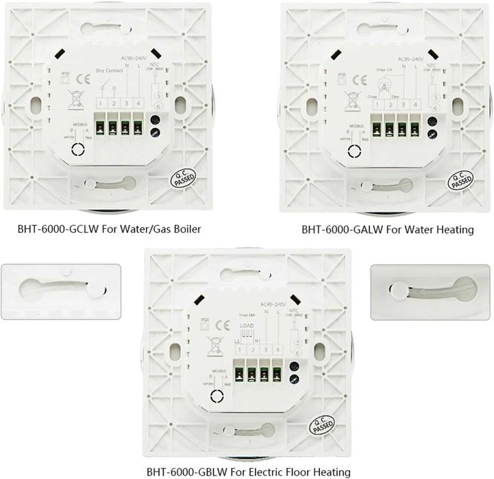 Умен WiFi сензорен термостат