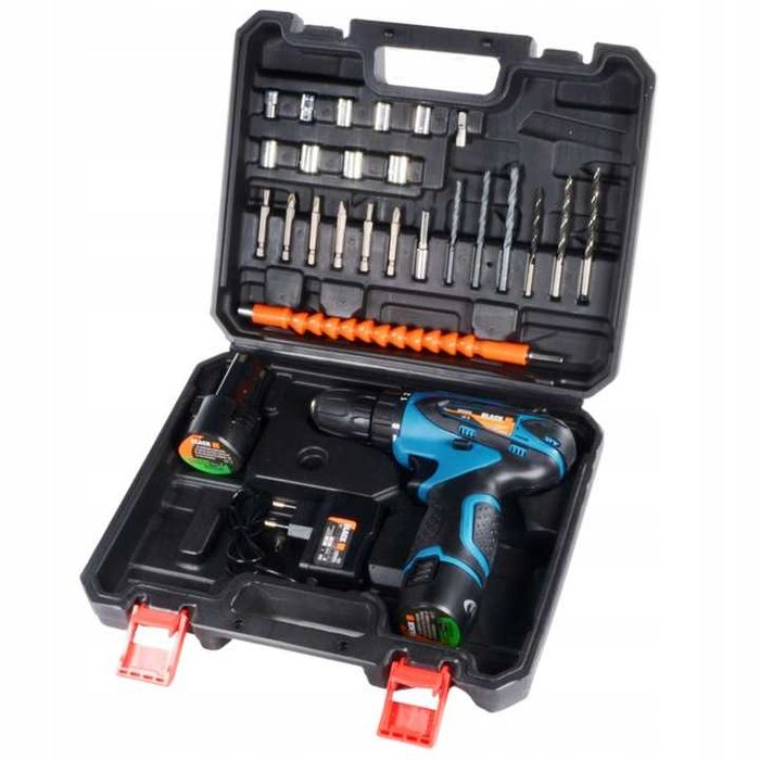 Masina gaurit insurubat filetanta 18V 2 baterii + accesorii (12056-N)