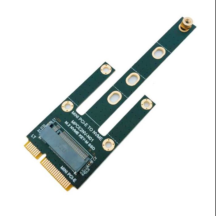 MiniPci-e към NVME M.2 адаптер