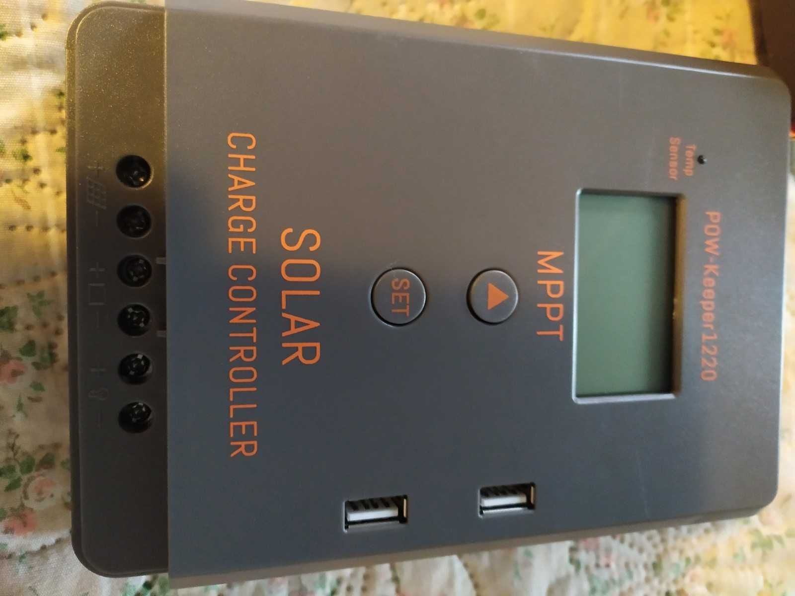 Соларен комплект за  каравана 1500w.Панел,МППТ,акумулатор,инвертор.