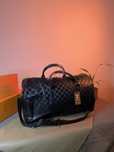 OFERTĂ FULGER Geanta Voiaj Louis Vuitton Keepall Black Damier