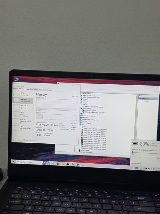 Laptop Gaming Msi Rtx3070 32gb 1tb 144hz