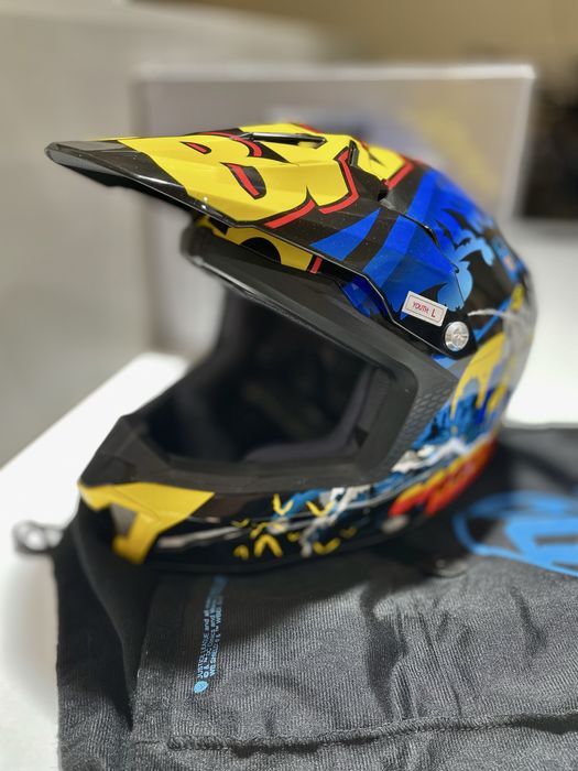 Casca cross copii omologata tematica DC Batman
