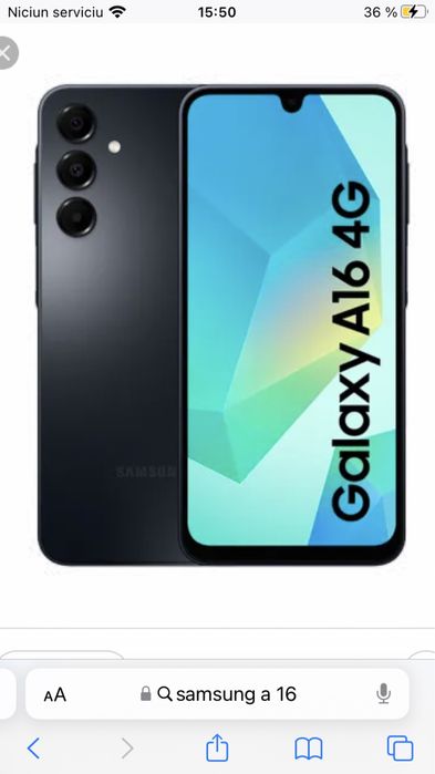 Samsung A16 (impecabil ca nou la cutie)