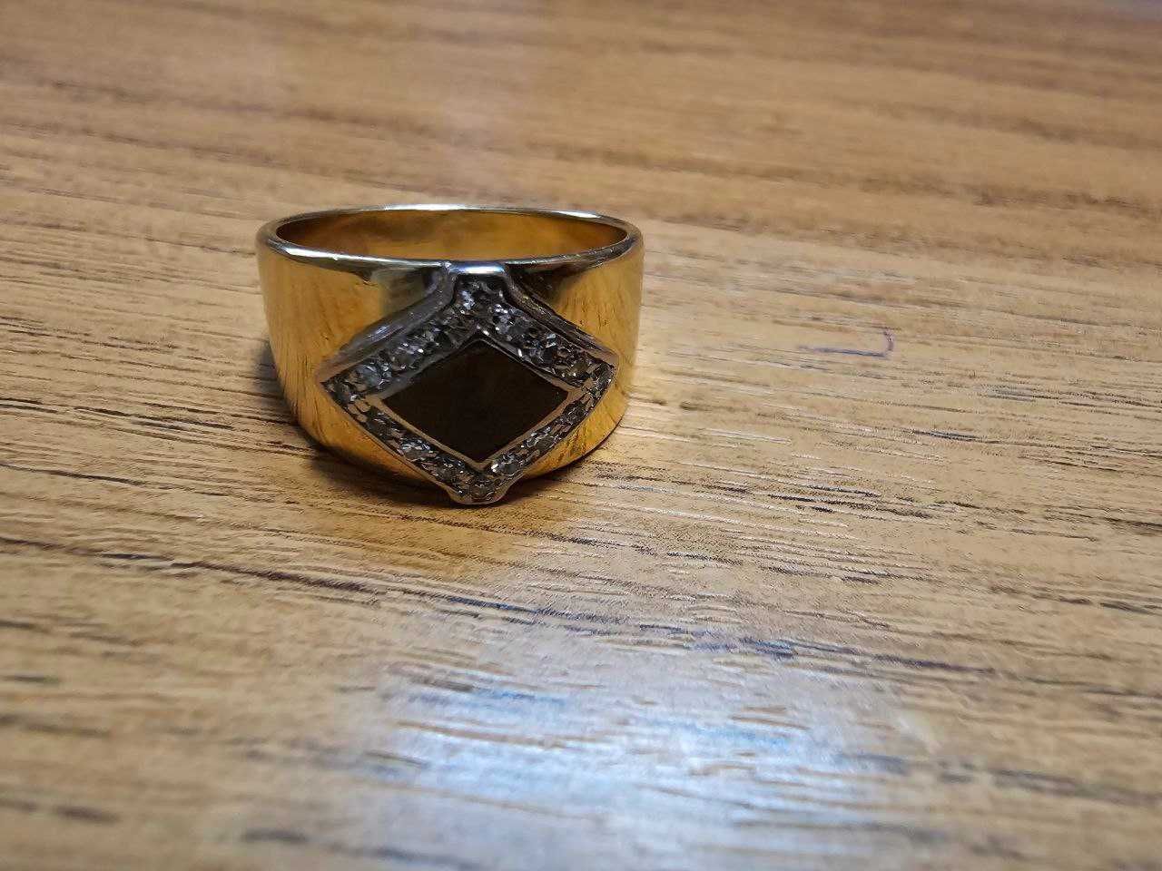 inel cu diamante 18k (antikgemma)