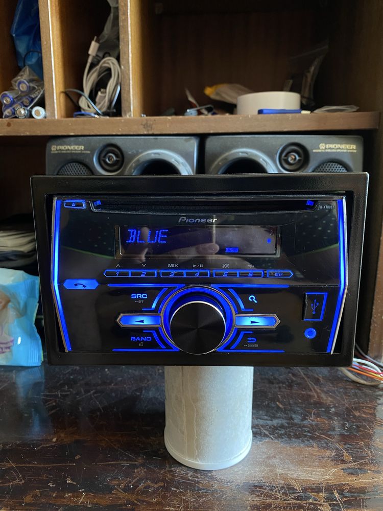 Pioneer FH-X700BT - ДВОЕН ДИН- BLUETOOTH USB CD радио плеър за кола сд