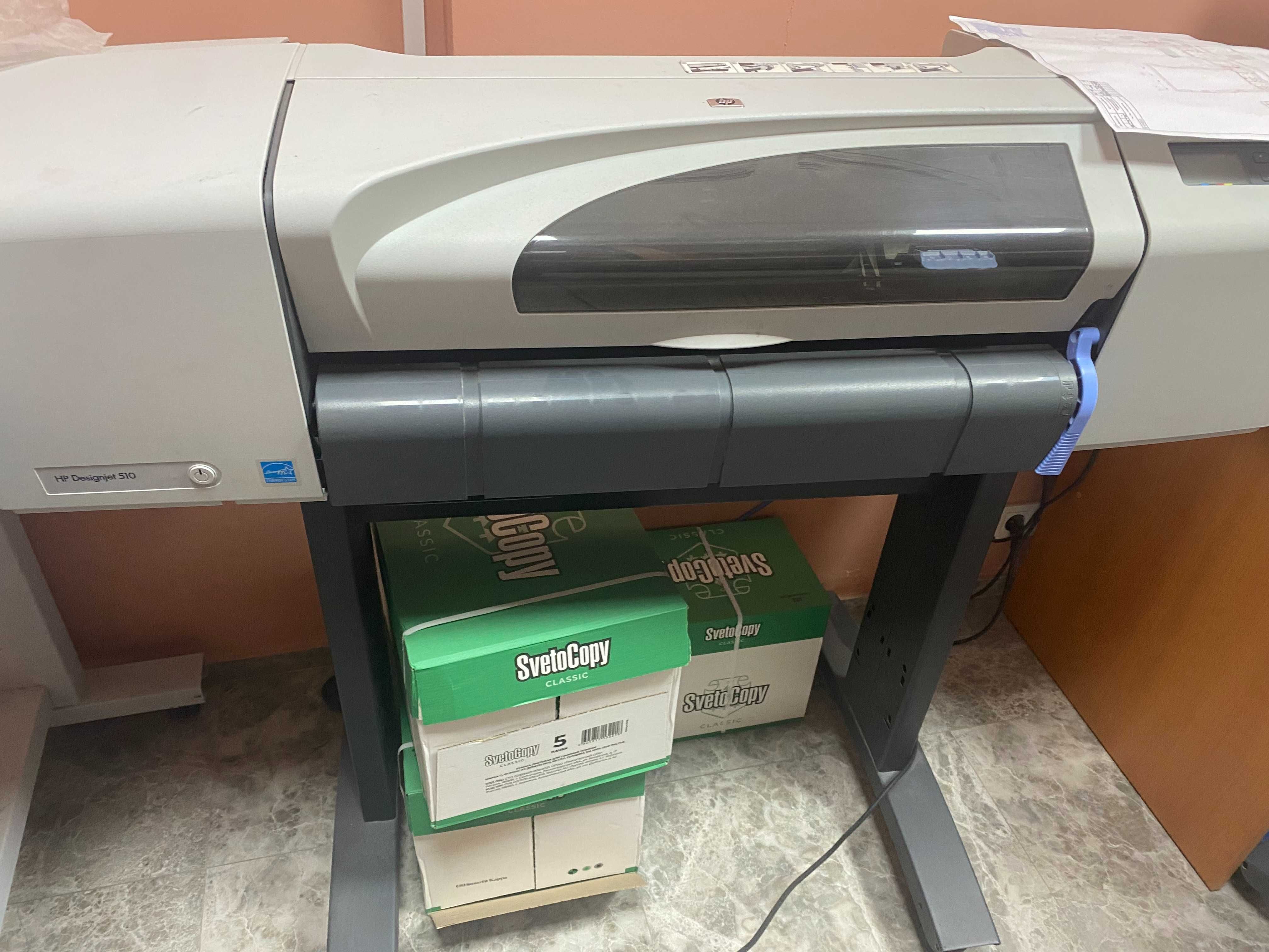 Продам плоттер Hp510 на запчасти