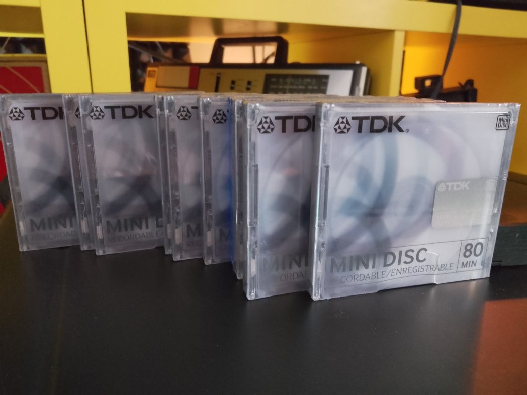 Minidiscuri TDK 80min/ sigilate!