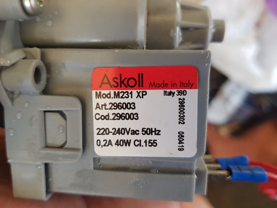 Pompa apa Ariston Model AMD Univ.