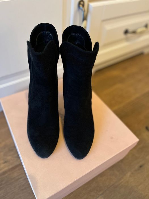 Боти естествен велур 38номер
