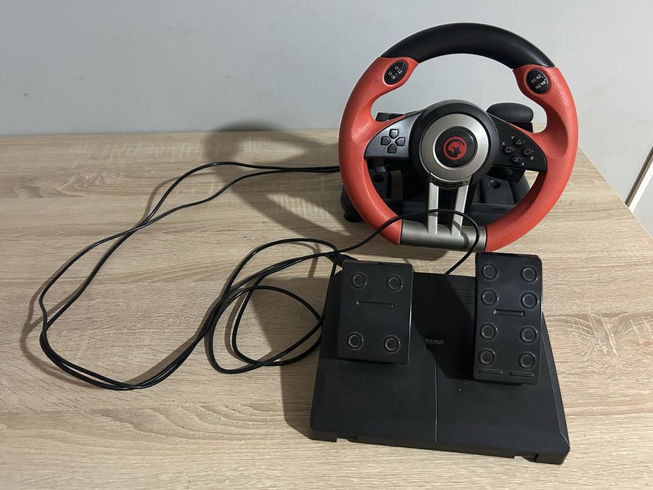 Volan gaming cu pedale Mavro Scorpio