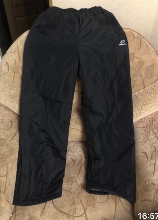 Теплые зимие спортивные штаны