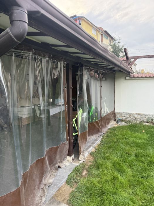 Ветроупорни щори PVC кристал винил