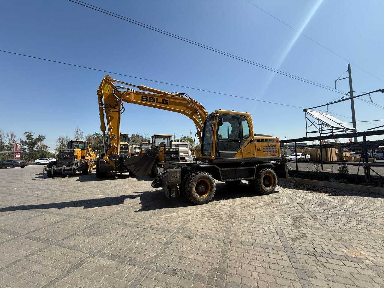 Колесный экскаватор SDLG Модель E7150F 0,6м3 рассрочка мавжуд.