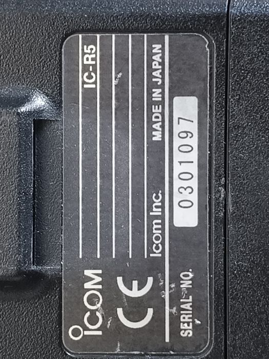 Scanner radio profesional Icom IC-R5