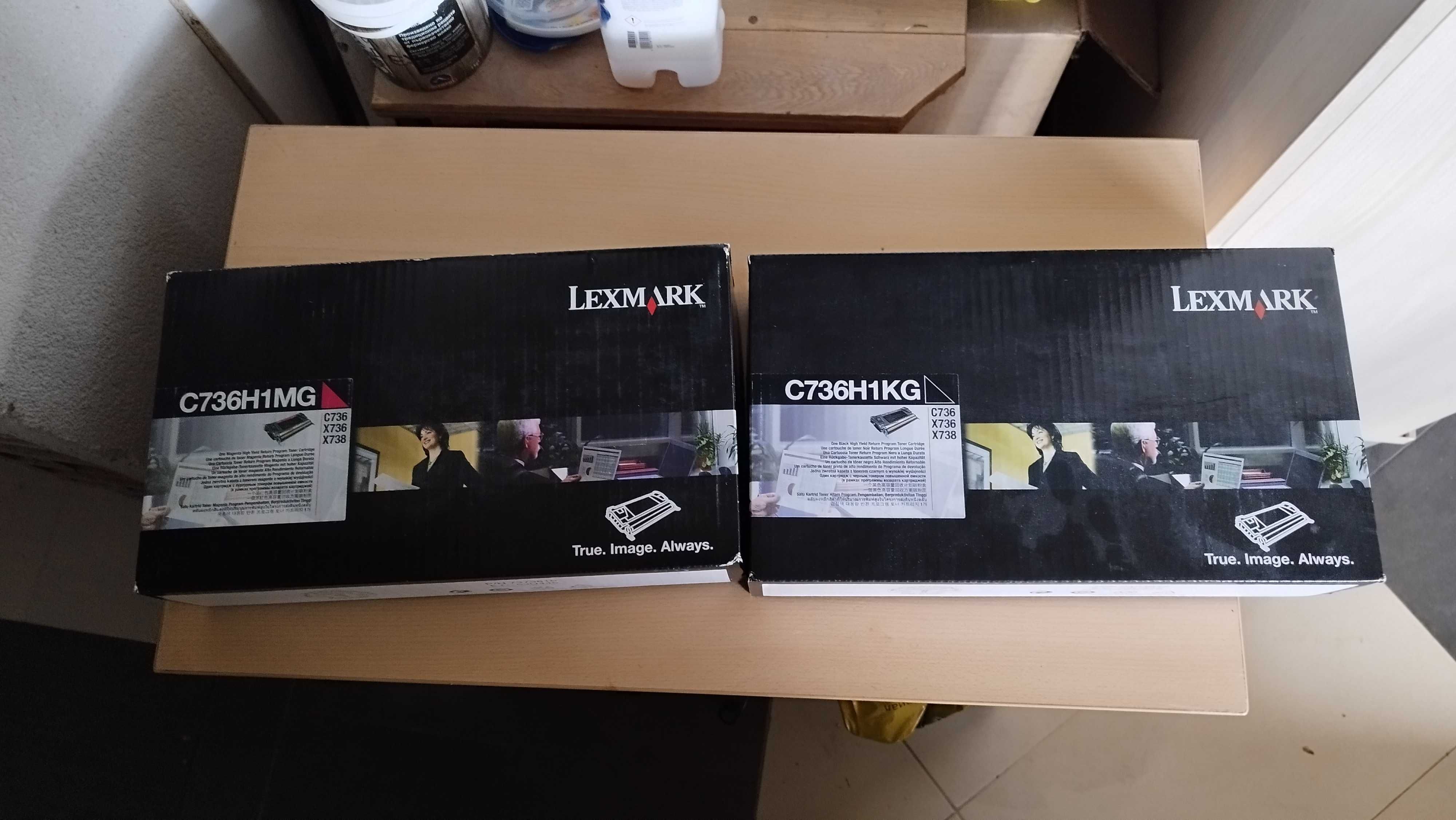 Тонер касети за Lexmark C736H1MG и ​C736H1KG