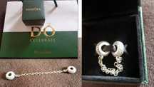 Lant de siguranta Bratara PANDORA Argint 925 "Inspiratie Pave"