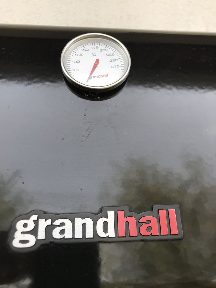 Grătar pe gaz Grandhall cu aprindere electrică