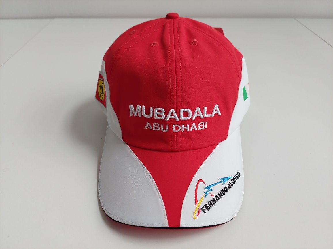 Șapcă Ferrari Alonso Mubadala Abu Dhabi Puma, Nouă