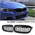 Бъбреци с Diamond style черен лак за BMW Серия 3 F30 F31