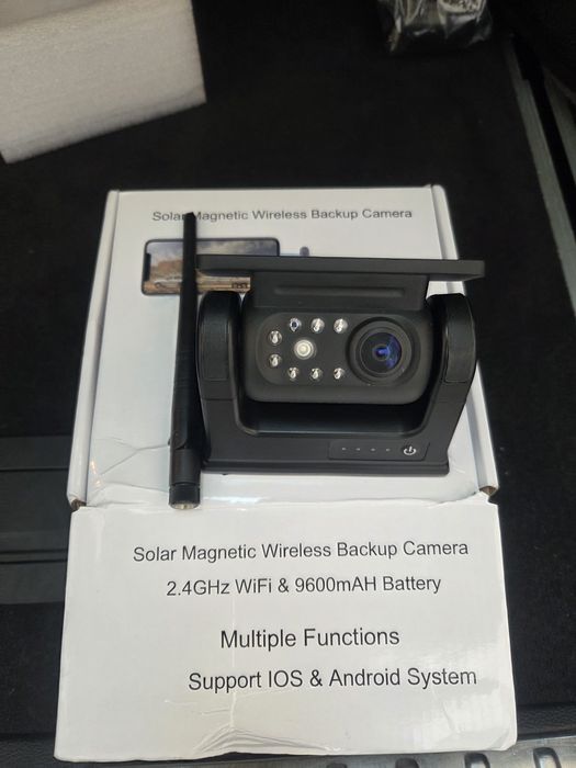 Cameră de marșarier wireless solară