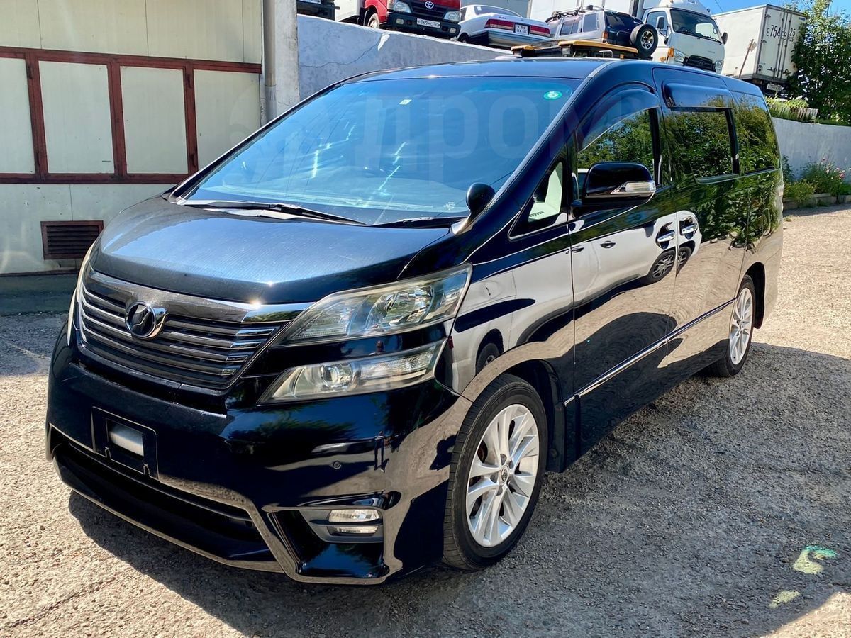 Разбор Toyota Vellfire