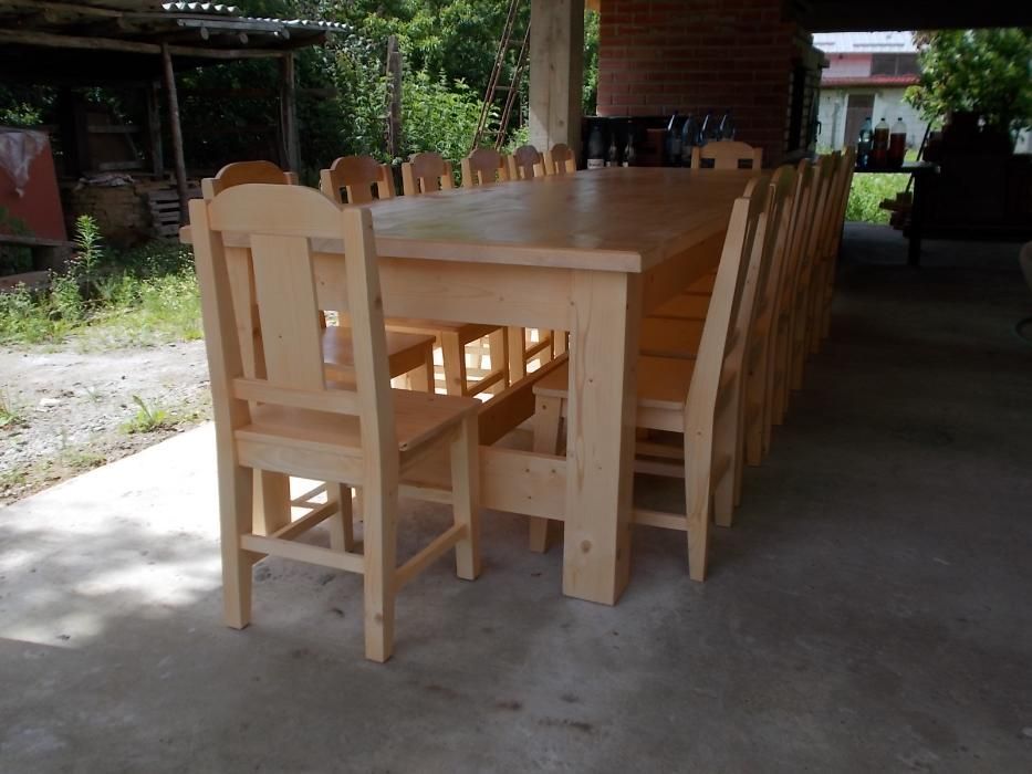 Masa din lemn masiv cod MBN 012