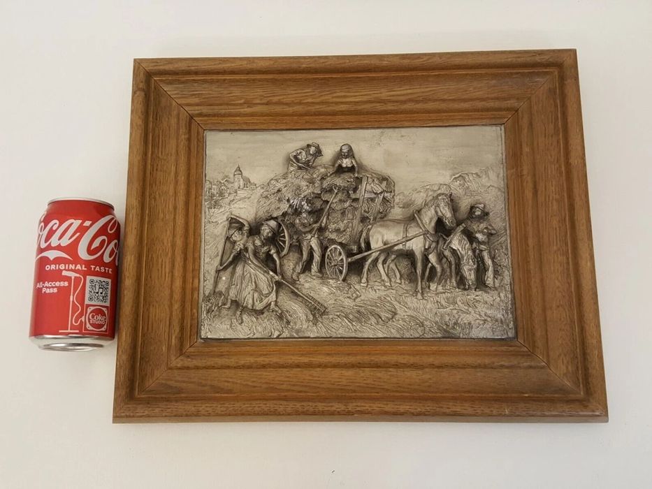 Tablou de perete vintage Betzner  Germania în relief