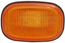 Lampa semnalizare aripa Lexus GS, 19, Lexus RX, 19, Toyota Camry 19, Carina 19, Celica 19, Corolla 19, MR2, 191999, Paseo, Picnic, Rav4 19, Supra 19, Starlet 19, portocalie, fara suport bec, stg = dr, TYC