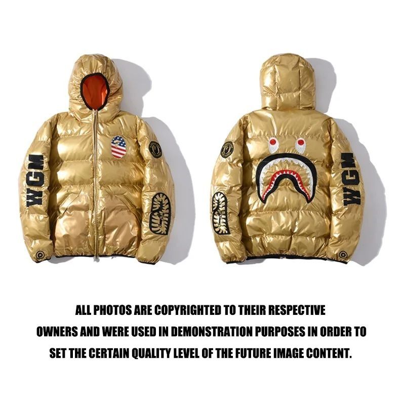 Bape jacket golden