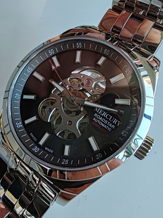 Ceas Mercury Road star Automatic Skeleton 42 mm Nou-Nepurtat!