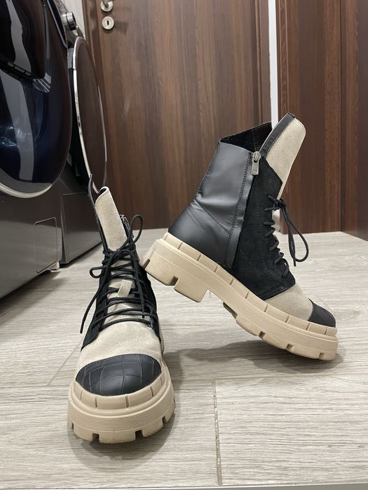 Дамски боти от естествена кожа