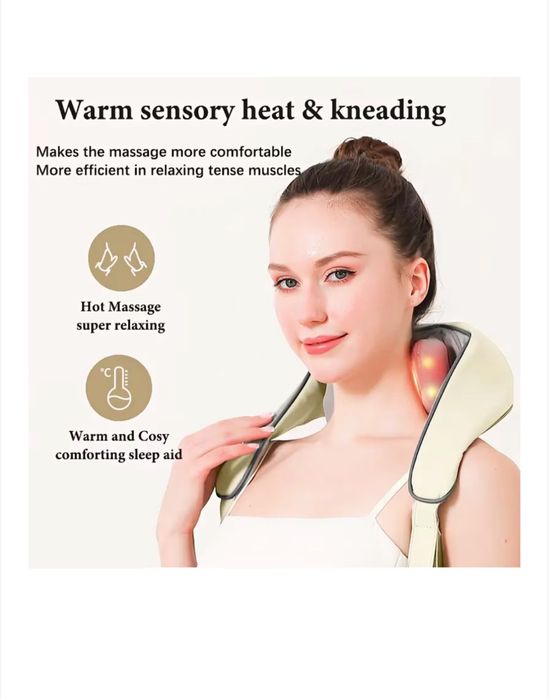 Aparat Profesional de Masaj Cervical l incalzire deep tissue