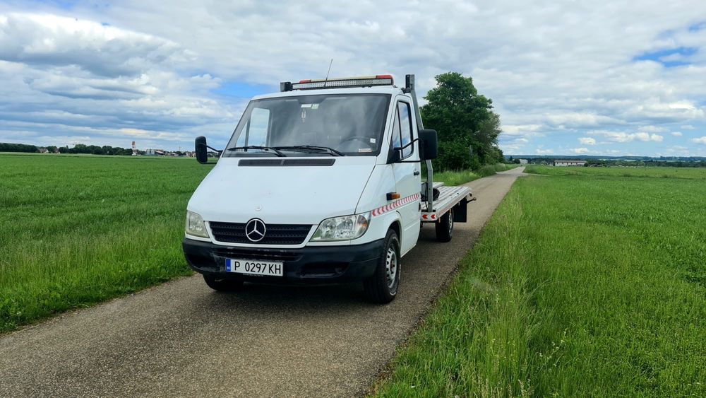 Mercedes Sprinter 311 Пътна помощ, СПЕЦИАЛЕН ПО ТАЛОН, ОБСЛУЖЕН