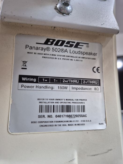 Bose Panaray 502A boxe interior/exterior TOP Reducere