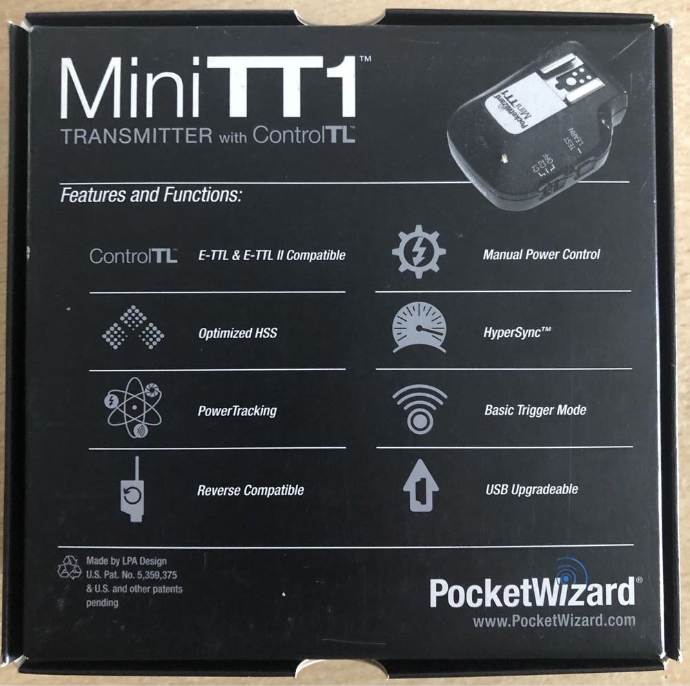 Transmitter PocketWizard MiniTT1 pentru Canon nou