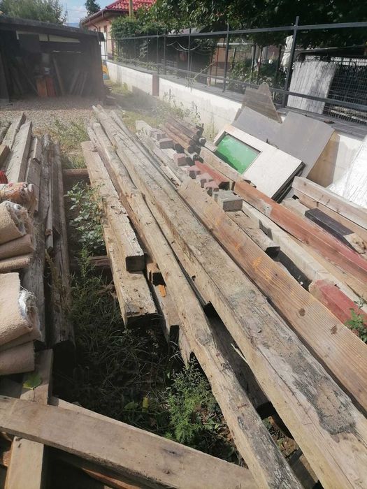 Vand lemn vechi brad și salcâm