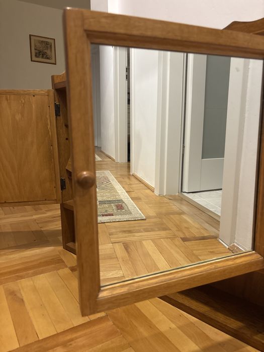 Dulap lemn natural masiv (stejar) 77x68x12