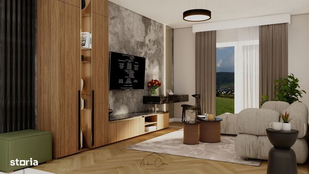 Apartamente noi, 1 camera, tip studio finisate in Green Residence