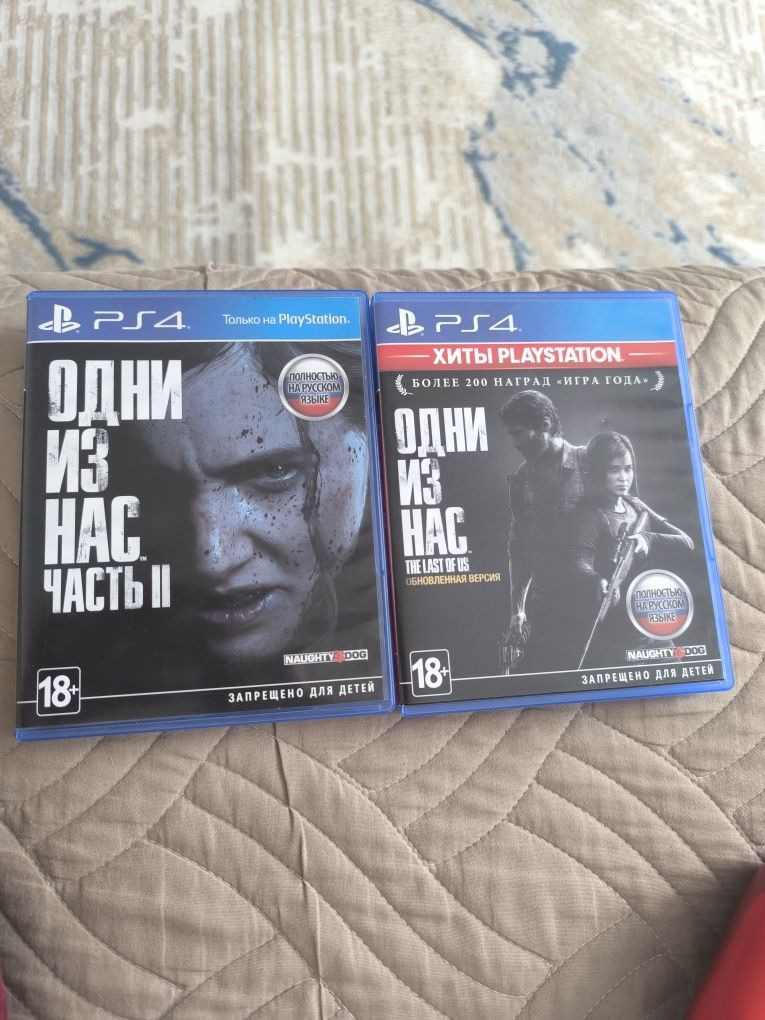 The last of us 1 и 2 часть Ps4 диск бу